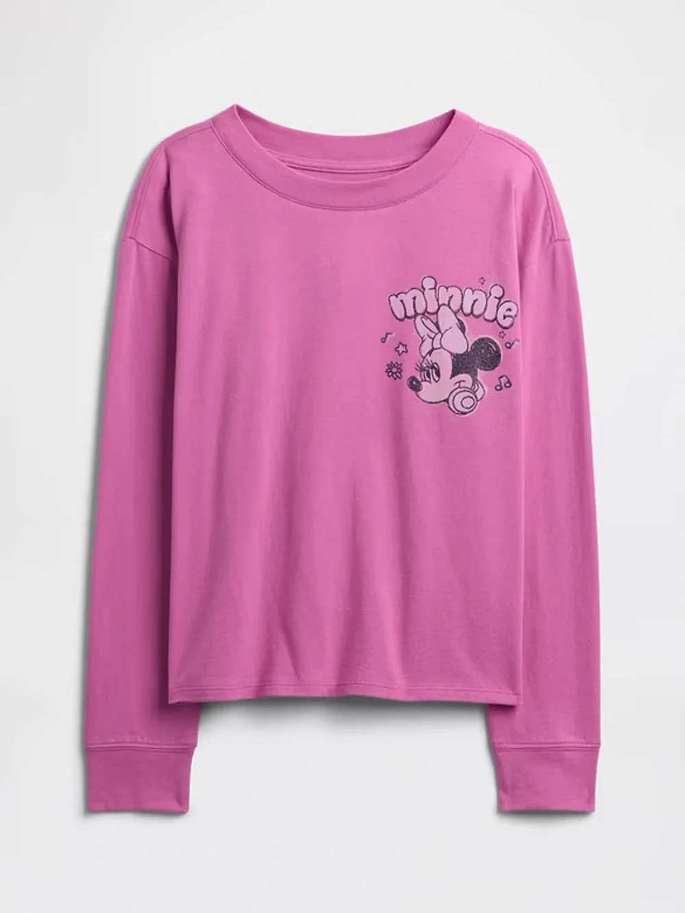 GAP Kids Disney Minnie Mouse Long Sleeve Shirt Girls’ Size 8